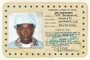 PÓSTER DE TYLER THE CREATOR 24x36 LLÁMAME SI TE PIERDES ÁLBUM PORTADA ARTE HIP HOP!¡! - Imagen 1 de 1