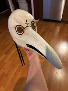 One of a Kind Autographed Sergio Boldrin Venetian Doctor Mask - Picture 1 of 13
