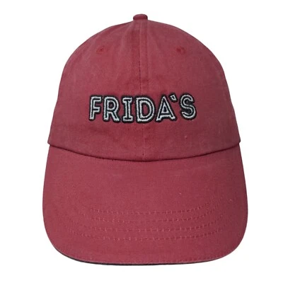 Sombrero Frida's Strapback Rojo Talla Única Ajustable Bordado Yunque Foto 1 de 4