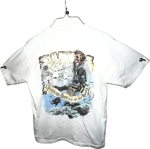 Anvil Amphibious Outfitters Pirates And Divers Get The Booty T Shirt White Small - Picture 1 of 7