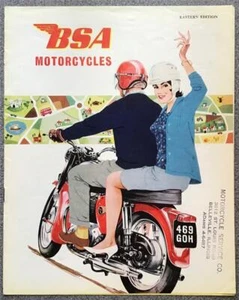 BSA Motorcycle RANGE USA Sales Brochure For 1963 #MCE1390-50 Eastern Edition - Picture 1 of 7