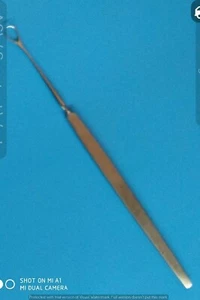 3PC EVISCERATION SPOON,Lewis Lens Loop 6mm,Lens Expressor Ophthalmic Instrument - Picture 1 of 12