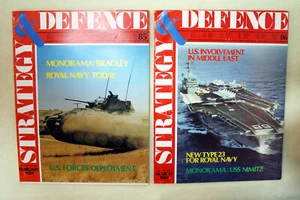 STRATEGY AND DEFENCE MAGAZINE # 85 86  Army NAVY Marines 1984 Bradley Tank Royal - Picture 1 of 2