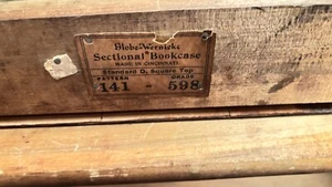 Globe Wernicke Mahogany Barrister Bookcase Top - Picture 1 of 4