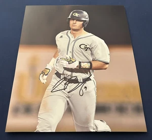 JOEY BART SIGNED 8X10 PHOTO GEORGIA TECH YELLOW JACKETS BASEBALL AUTOGRAPH AUTO - Picture 1 of 1