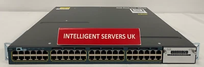 Cisco Catalyst WS-C3560X-48P-L 48 10/100/1000 Ethernet PoE+ port LAN Base Switch - Image 1 of 2