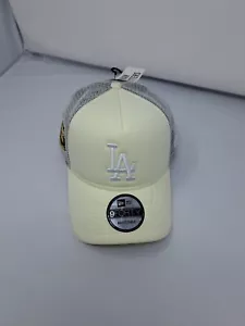 New Era Los Angeles Dodgers 9FIFTY Snapback Trucker Sombrero Serie Mundial Parche Lateral - Imagen 1 de 10