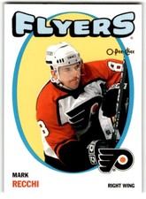 2001-02 O-Pee-Chee '71-72 Heritage Mark Recchi #101 Philadelphia Flyers
