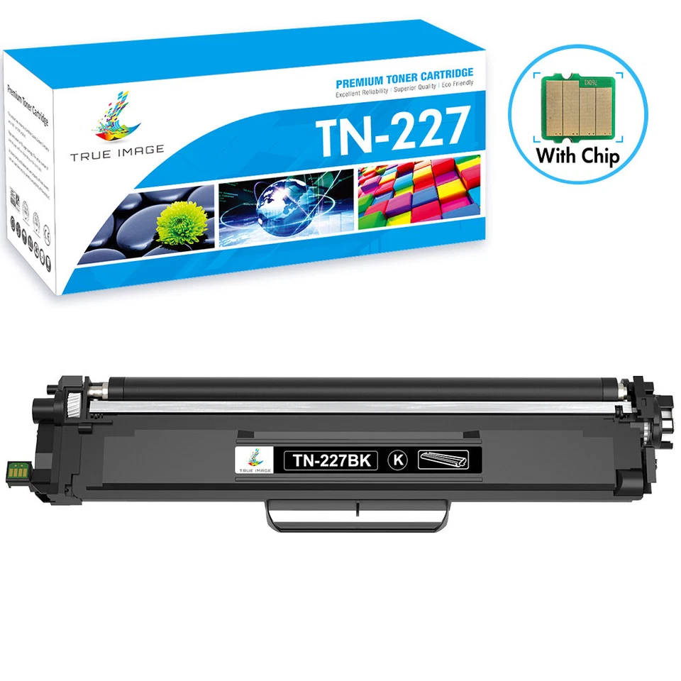 Lote Cartucho de Tóner DR223 TN227 Compatible para Brother HL-L3230CDW MFC-L3770CDW Foto 1 de 4