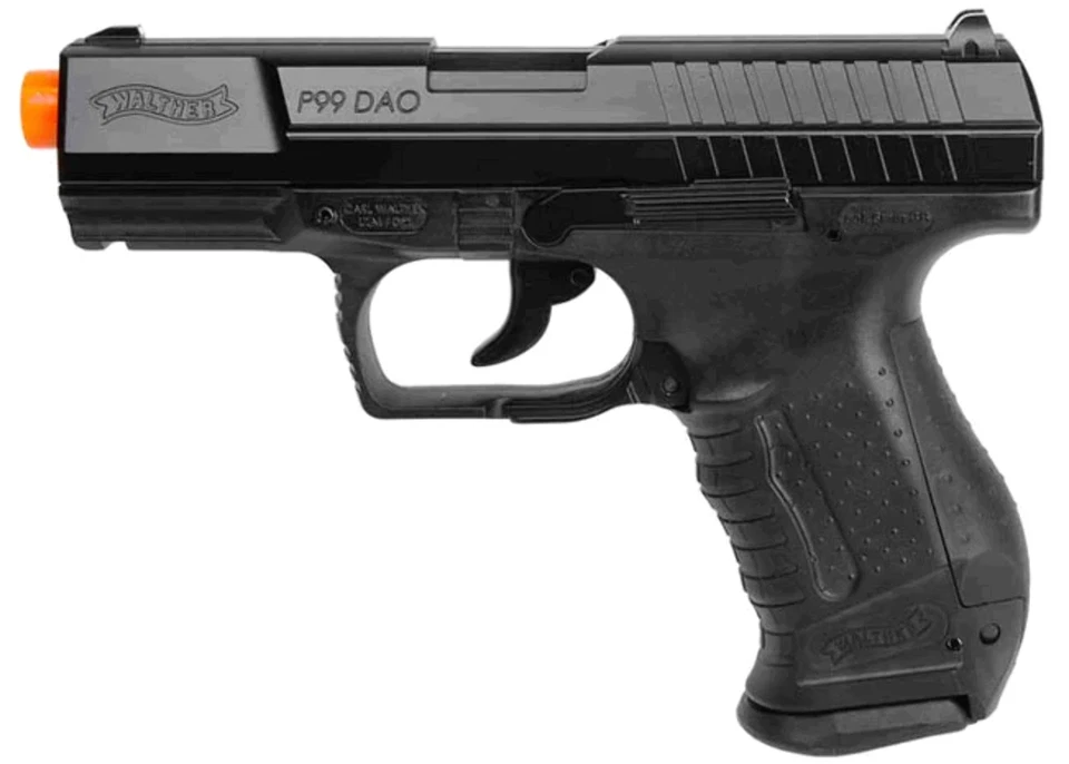 Umarex 2262020 Walther P99 6 mm CO2 Airsoft Pistol - Black
