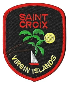 ⫸ Saint St. Croix Virgin Islands VI Embroidered Patch Caribbean - New SHIPS FAST - Picture 1 of 2