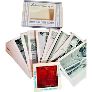 Vtg Mini Postcards Souvenir Pennsylvania Superhighway Photo 20 Pack Pictures - Picture 1 of 6