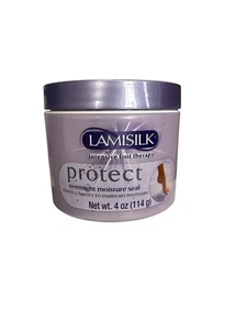 LAMISILK Terapia Intensiva para Pies Proteger Sello de Humedad Durante la Noche Curación 4oz RARO - Imagen 1 de 2