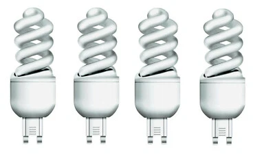 4x Osram DULUX Nano Twist 5W = 25W Energiesparlampe G9 kaltweiß EEK:G (Spek A-G) - Bild 1 von 3