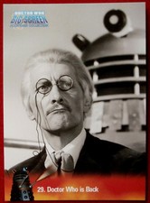 DR WHO - Big Screen Additions - Card #29 - DOCTOR WHO IS BACK - Strictly Ink