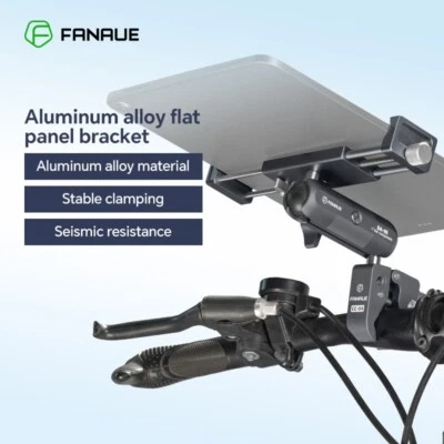 FANAUE bicycle aluminum alloy iPad tablet holder suitable for 5.5-12.9 inches - Image 1 of 4
