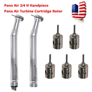 1-5 SEASKY Dental Pana Air Turbina Manipolo Pulsante Alta Velocità Rotore 2/4H - Foto 1 di 42