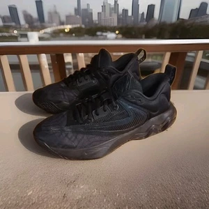 Nike Giannis Immortality 3 Triple Black Size 9 Sneakers Basketball DZ7533-001 - Picture 1 of 11