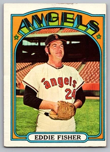 1972 Topps #689 Eddie Fisher Angels - Bild 1 von 3