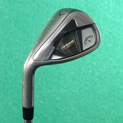 LH Callaway Rogue ST MAX 46° AW Approach Wedge Stepped Steel Stiff - Image 1 of 2