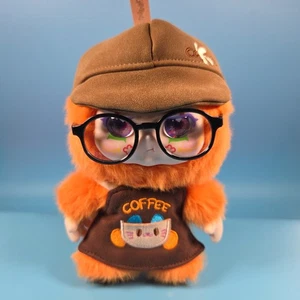 KIMMON Let's Cafe Plush Doll Pendant - Coffee Master - 18cm/7inch Open Box - Picture 1 of 4