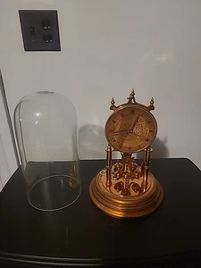 VINTAGE KIENINGER & OBERGFELL 400 DAY ANNIVERSARY TABLE CLOCK 11" TALL Read Desc - Picture 1 of 10