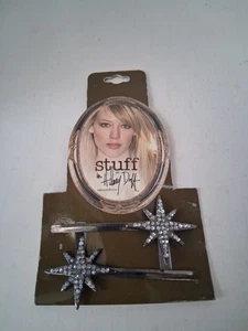 Vintage Stuff By Hilary Duff Hair Clips, Jeweled Star, New Hard To Find - Picture 1 of 3