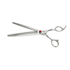 Bonika Big Red 8" Long 28 Tooth Left Handed Texturizer Shear - Picture 1 of 6