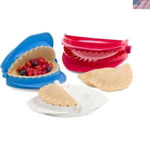 Langlebiges 3-teiliges Teigpresse-Set in 4", 5", 6" Größen - mühelose hausgemachte Leckereien - Bild 1 von 3