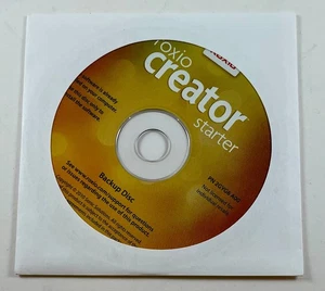Roxio Creator Starter Dell Edition 2010 Backup Disc 0GYD9F - Picture 1 of 1