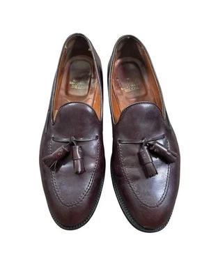 Brooks Brothers Alden Leather Tassel Loafers Cordovan Dress Shoes MEN’S 10.5 D - Image 1 of 4
