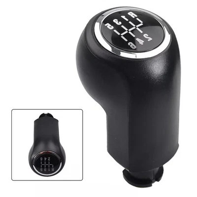 6-Speed Shift Knob Durability Against Wear Easy Replacement Shift Knob - Image 1 of 4