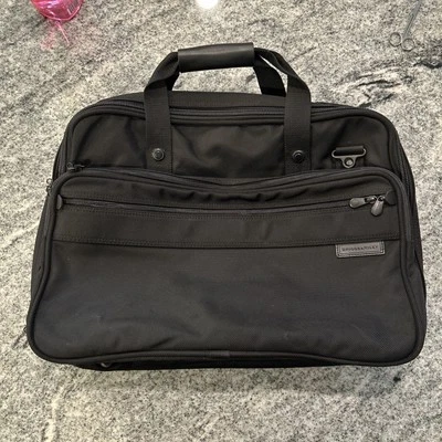 Briggs and Riley Travel Ware Black Carry-on Weekend Bag - Image 1 of 4