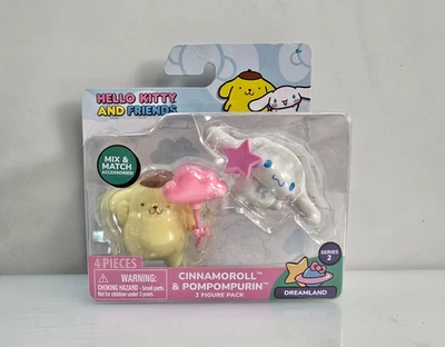 Hello Kitty And Friends Cinnamoroll & Pompompurin Dreamland Serie 2 Foto 1 de 3