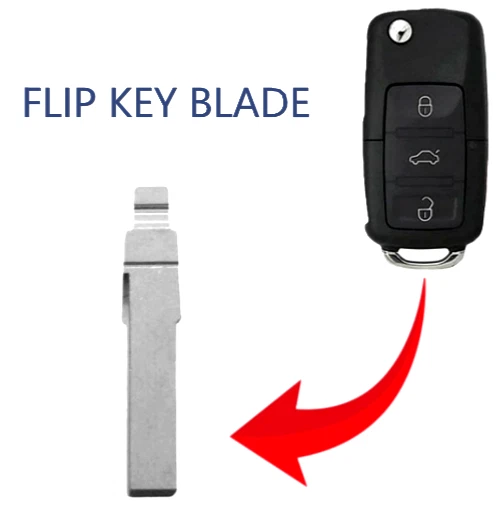 Mando a distancia para Volkswagen/Audi 2015-2019 llave abatible HU66 PN: NBG010206T Foto 1 de 4