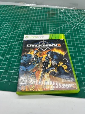 Crackdown 2 (Microsoft Xbox 360, 2010) Case & Disc - Image 1 of 3