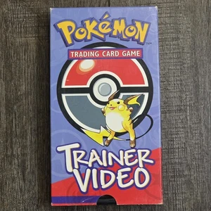 Vintage Pokemon Trainer Video VHS Tape 2000 Wizards of the Coast Raichu Gyrados - Picture 1 of 8
