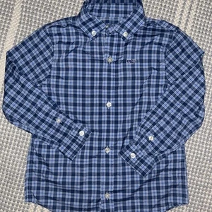 Vineyard Vines Performance Whale Long Sleeve Button Up 3T - Picture 1 of 4