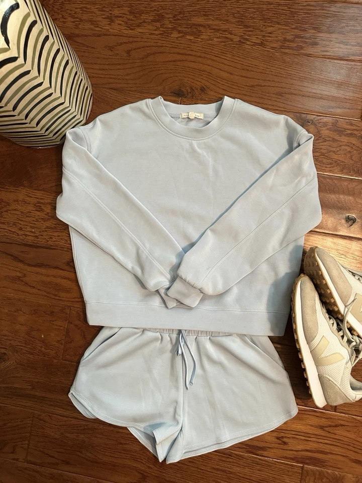 Conjuntos de sudadera Copper Key azul Softstreme Like Shorts N Foto 1 de 4