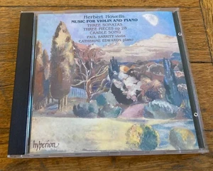 Herbert Howells: Music for Violin and Piano, Three Sonatas, Barritt, Edwards CD - Picture 1 of 3