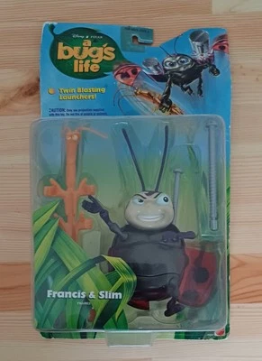 Disney Pixar - A Bugs Life Francis and Slim Figures Mattel, New Sealed  - Image 1 of 4