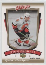2006-07 Upper Deck MVP Gold Script /100 Dion Phaneuf #46