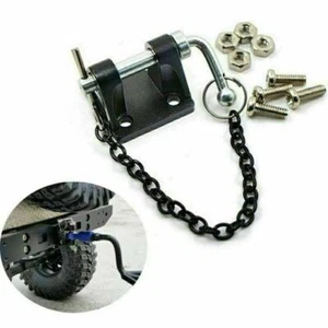 RC Car Metal Tow Shackle Trailer Hook Kit for 1:10 SCX10 TRX-4 D90 D110 Crawler - Imagen 1 de 6