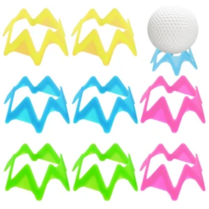 12 Stück Golf Tees, Golf-Simulator-Tees, Kunststoff Golf Tees Wiederverwendbar, - Bild 1 von 6