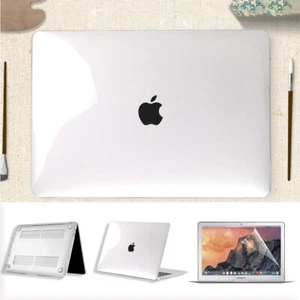 Funda Carcasa Transparente + Recubrimiento de Pantalla para Apple MacBook Air Pro 11'' 13'' 14'' 15' 16'' - Imagen 1 de 10