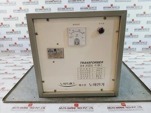Noah 3 Phase Electric Industrial Transformer, 10KVA with Molded Circuit Breaker - Picture 1 of 9