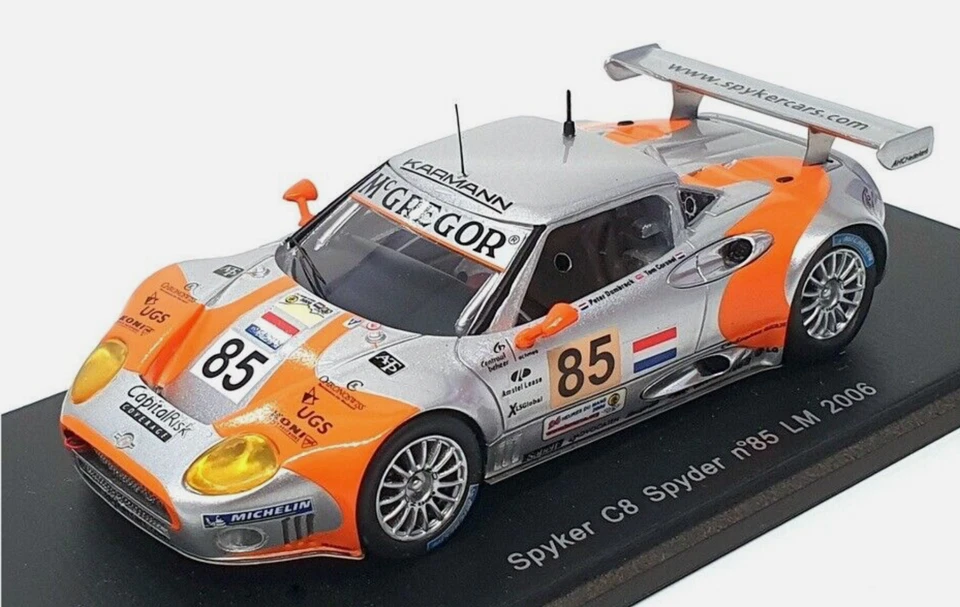 1/43 SPYKER C8 SPYDER GT2R #85 LM 2007 BELICCHI CAFFI CHIESA SPARK S0317 - Immagine 1 di 1