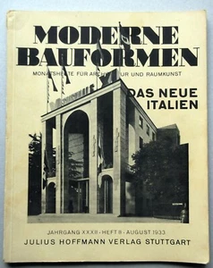 Architettura 1933 TRIENNALE nautica VICTORIA OCEANIA NEPTUNIA Moderne Bauformen - Imagen 1 de 19