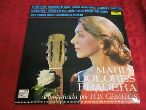 LP MARIA DOLORES PRADERA acompanada por Los Gemelos ZAFIRO SPA 1976 - Picture 1 of 4
