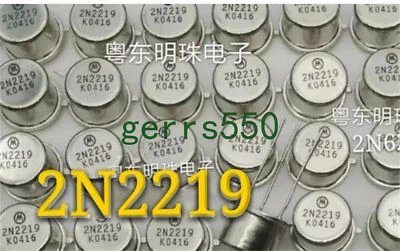 3 pcs New  seal double minimal signal triode CAN3 pin 2N2219 - Bild 1 von 2